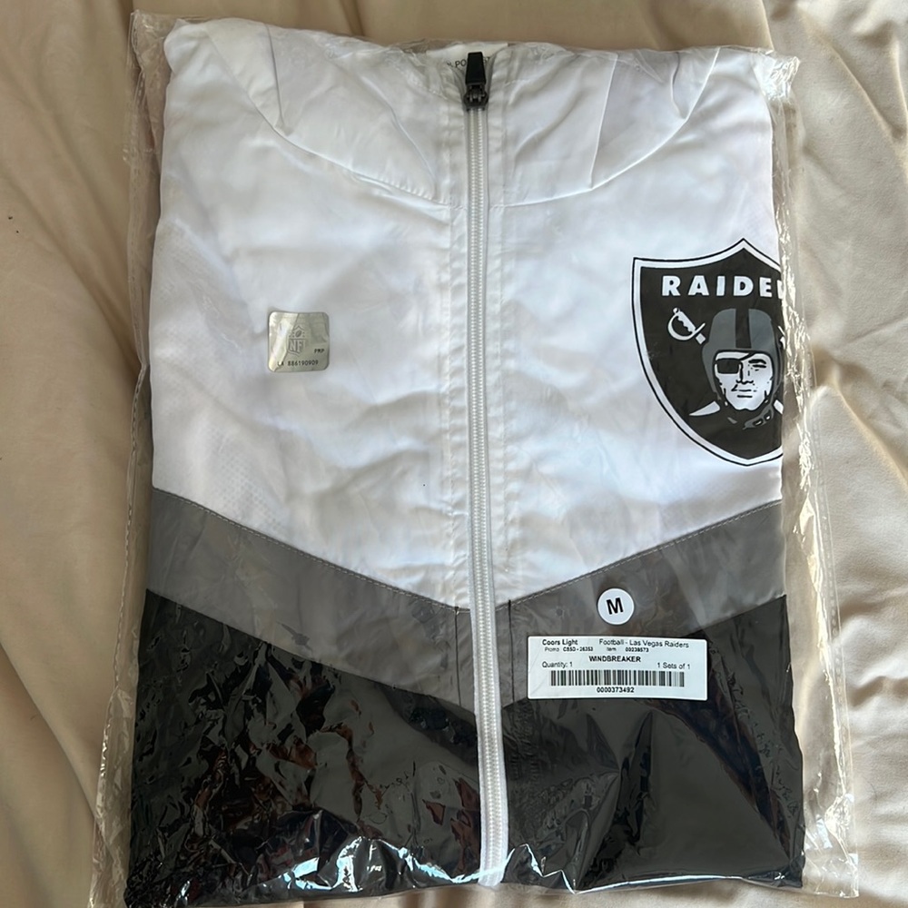 Coors Light Las Vegas Raiders Windbreaker